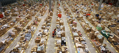 amazon holiday season warehouse supply chain