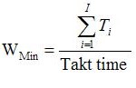 takt time calculations in service operations