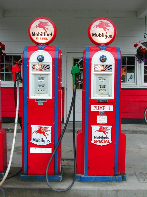oil and gas prices, gas station