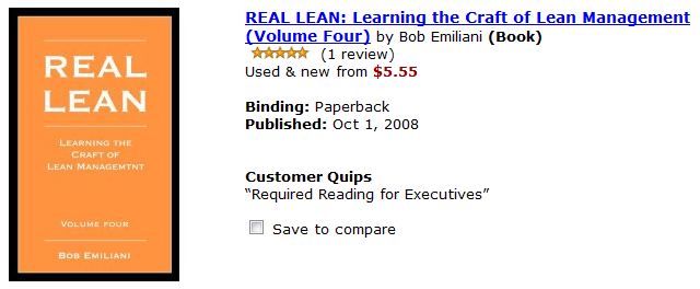 another emiliani book on lean
