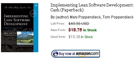 implementing lean software development book