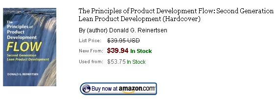lean product development flow book