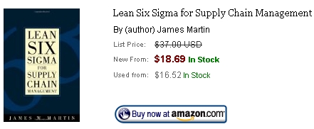 lean six sigma supply chain book