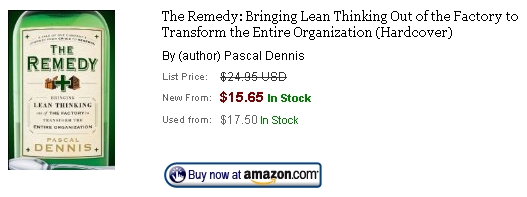the remedy book, lean enterprise