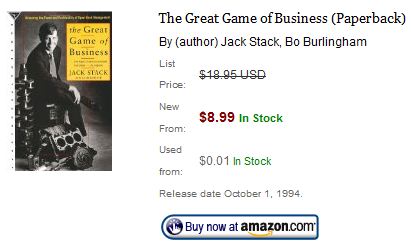 the great game of business, jack stack, bo burlingame