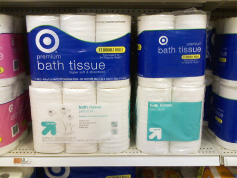 toilet paper on sale