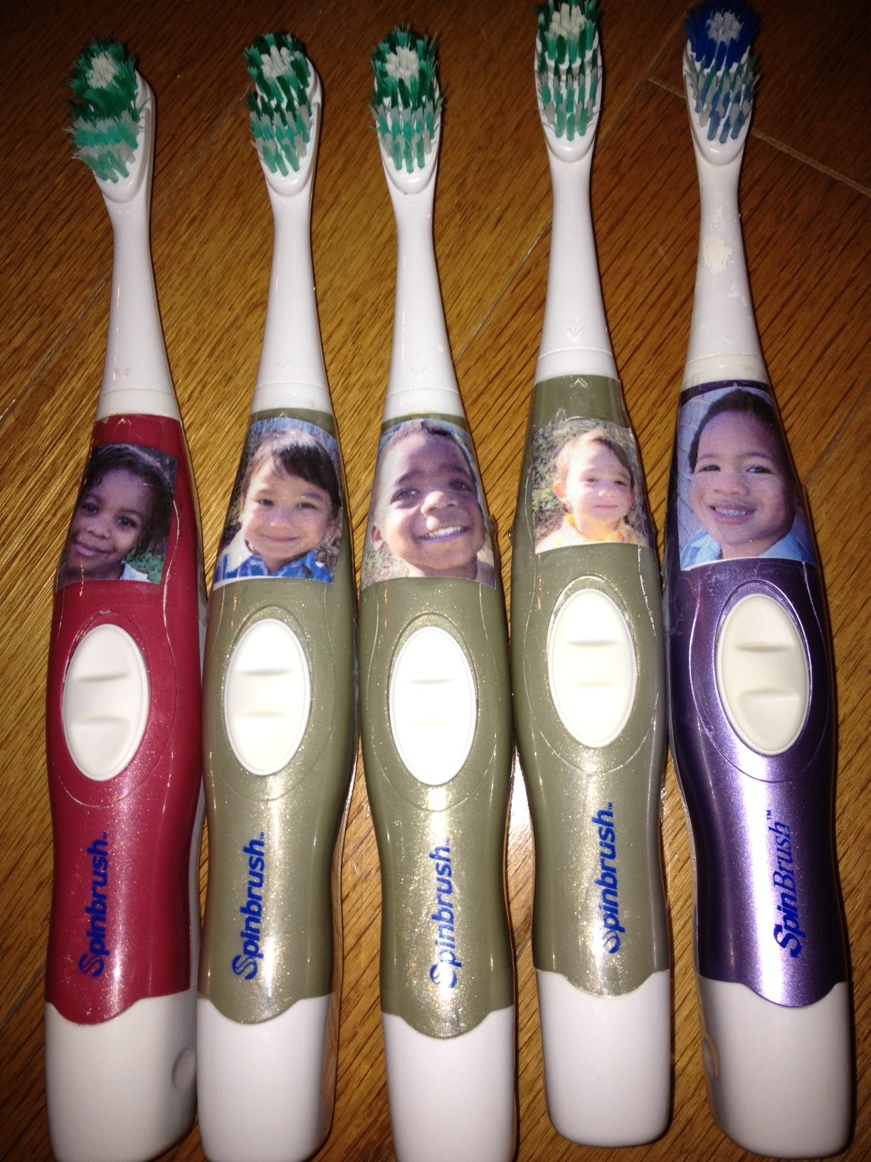 toothbrush visual management