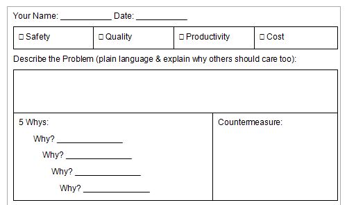 employee suggestion form download