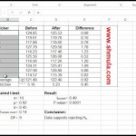 Paired T Test Calculator Template Download