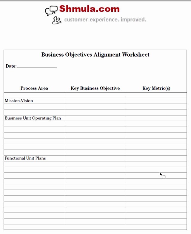 align business objectives of lean six sigma projects