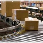 ecommerce fulfillment strategy picture of box on conveyor belt